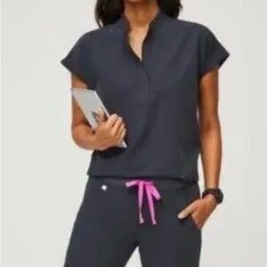 Figs Night Sky Rafaela Oversized Scrub Top